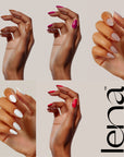 LENA Breathable & Water-Permeable Halal Nail Polish Bundle - Every Mood Edit