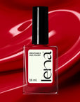 Breathable Halal Nail Polish - Rajasthani Red - LE152 by LENA