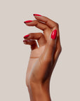 LENA Breathable & Water-Permeable Halal Nail Polish - Red Wedding in Rabat - LE343