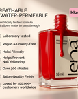 LENA Breathable Nail Polish - Seeing Red - LE43