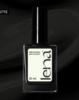 LENA - Matte Breathable Nail Polish - Nails Black…Coffee Light - LE71