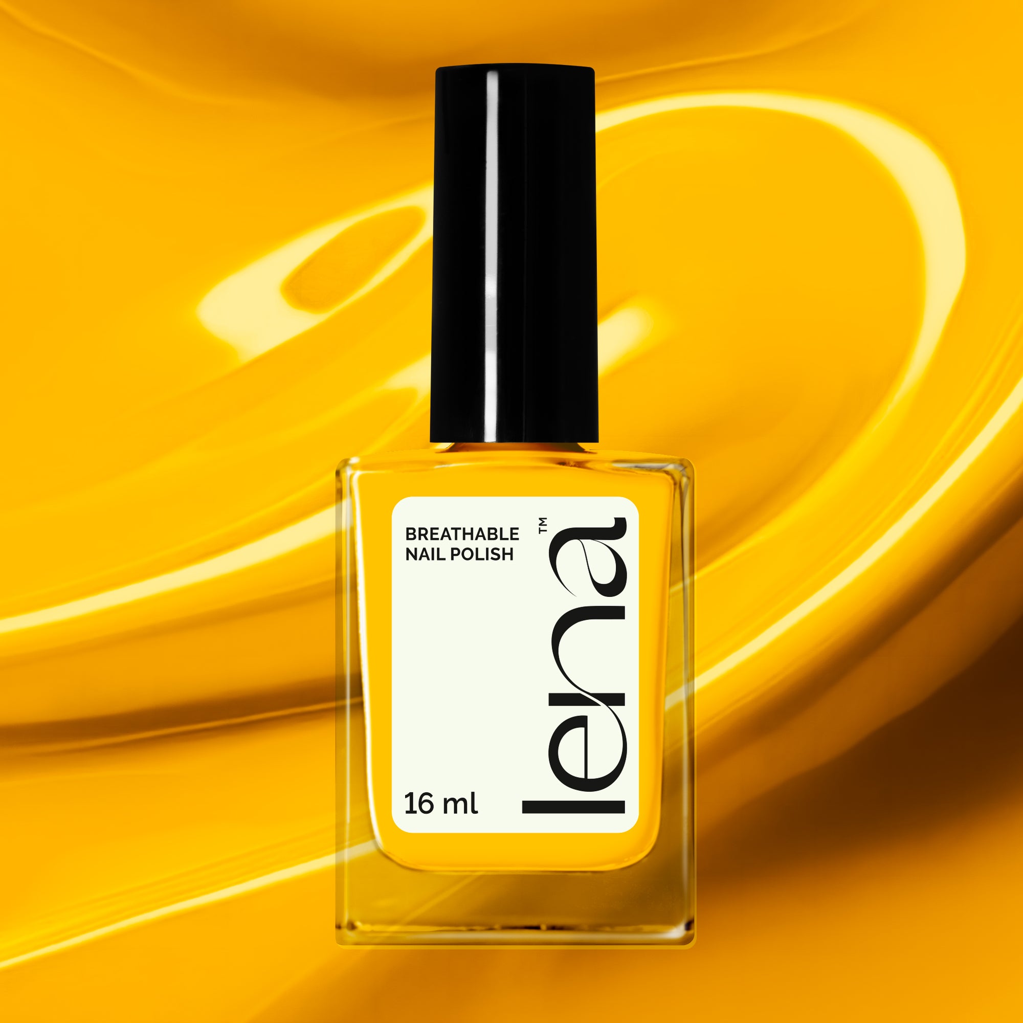 LENA - Breathable Halal Nail Polish - Yellow Blush - LE88
