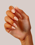 French Manicure Set 05 - Modest-Tea & Coffee, Precision Tip and Top Coat