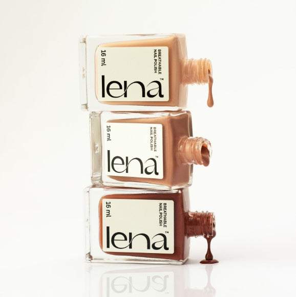 LENA breathable halal nail polish bottle UK