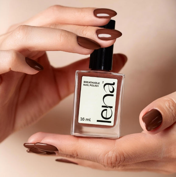 LENA breathable halal nail polish bottle UK