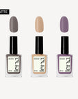 LENA Breathable & Water-Permeable Halal Nail Polish Bundle - Matte-r of Faith