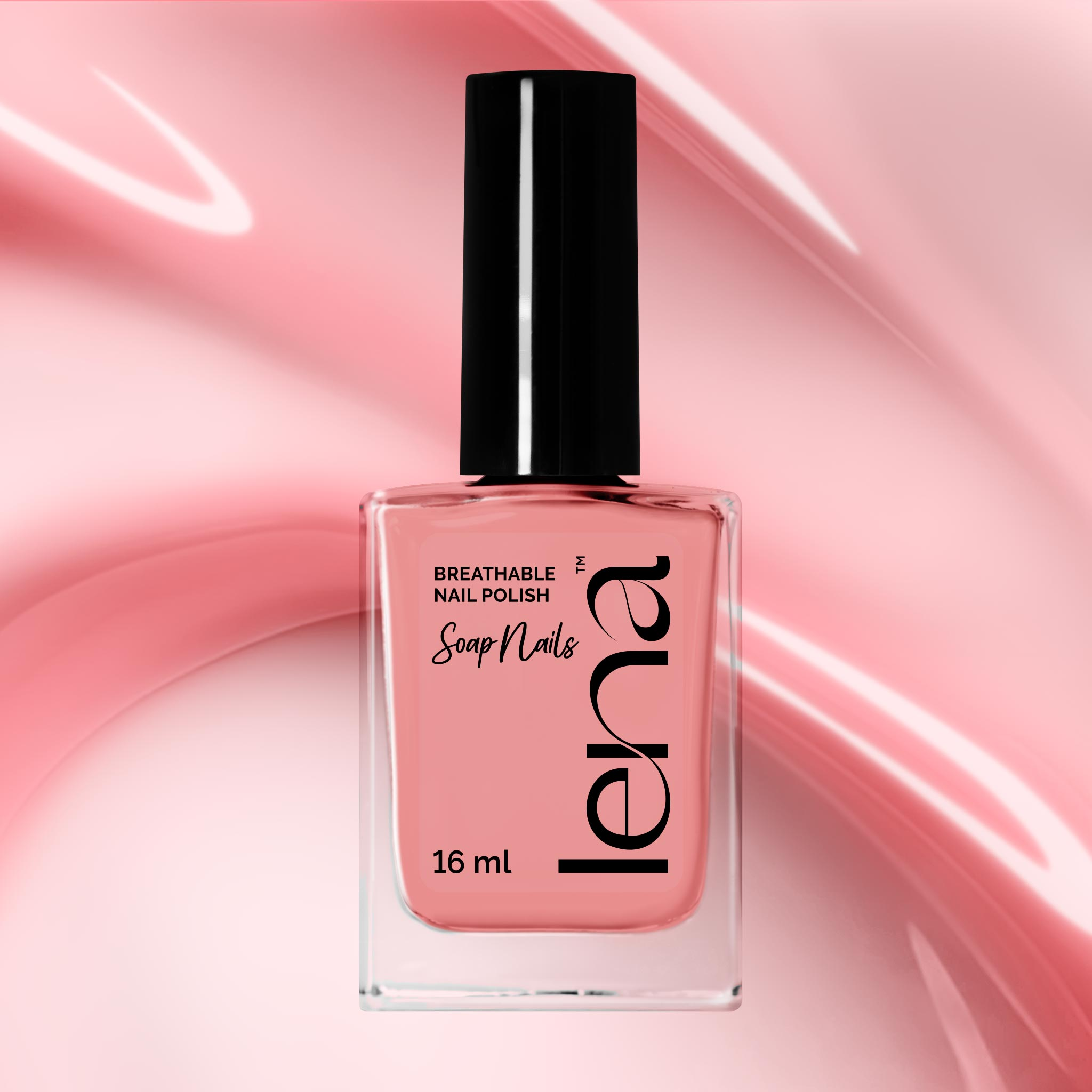 LENA Soap Nails – Breathable Nail Polish - Pink-ing of You - SN09
