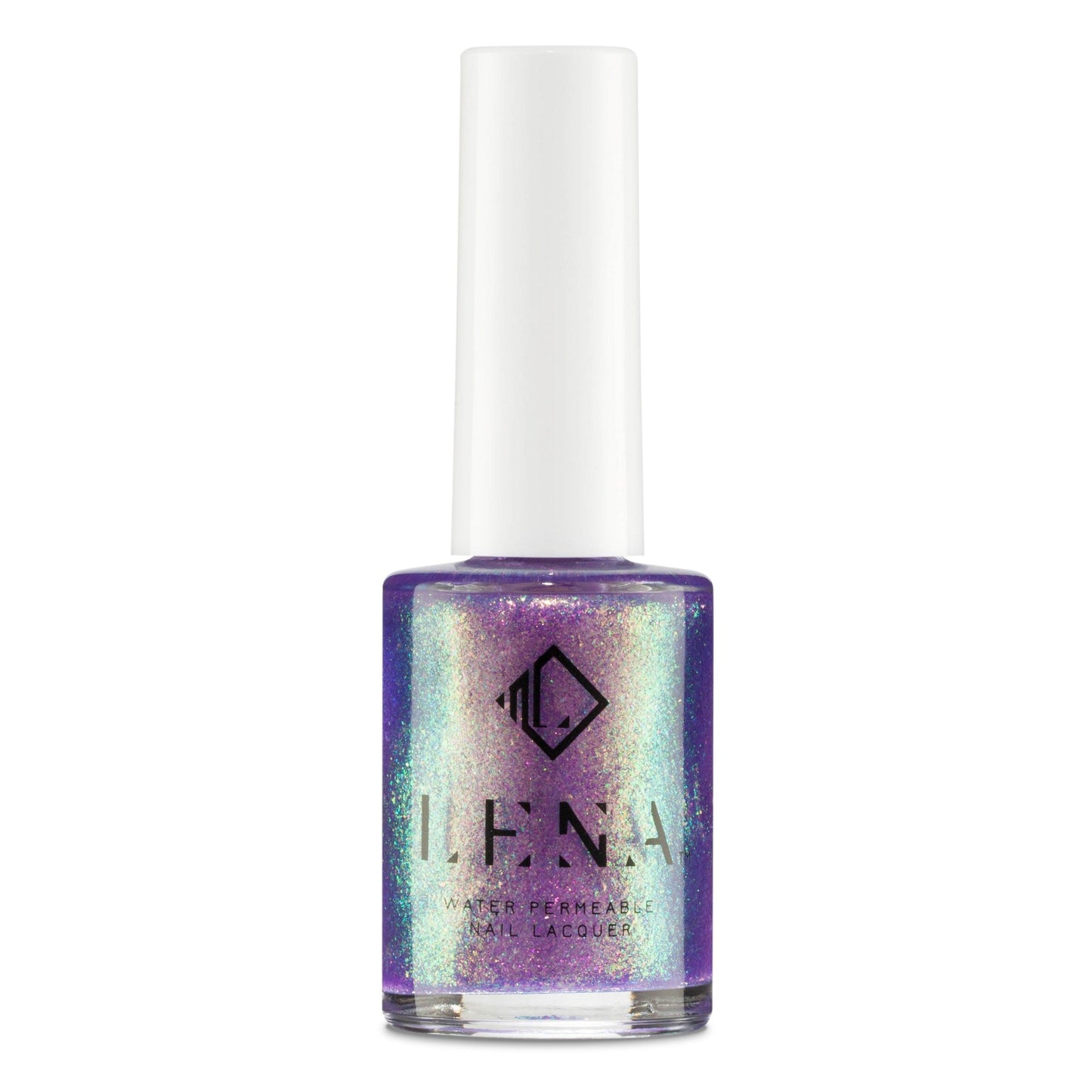 Breathable Halal Holographic Nail Polish - Purple Paradise - LE259 by LENA