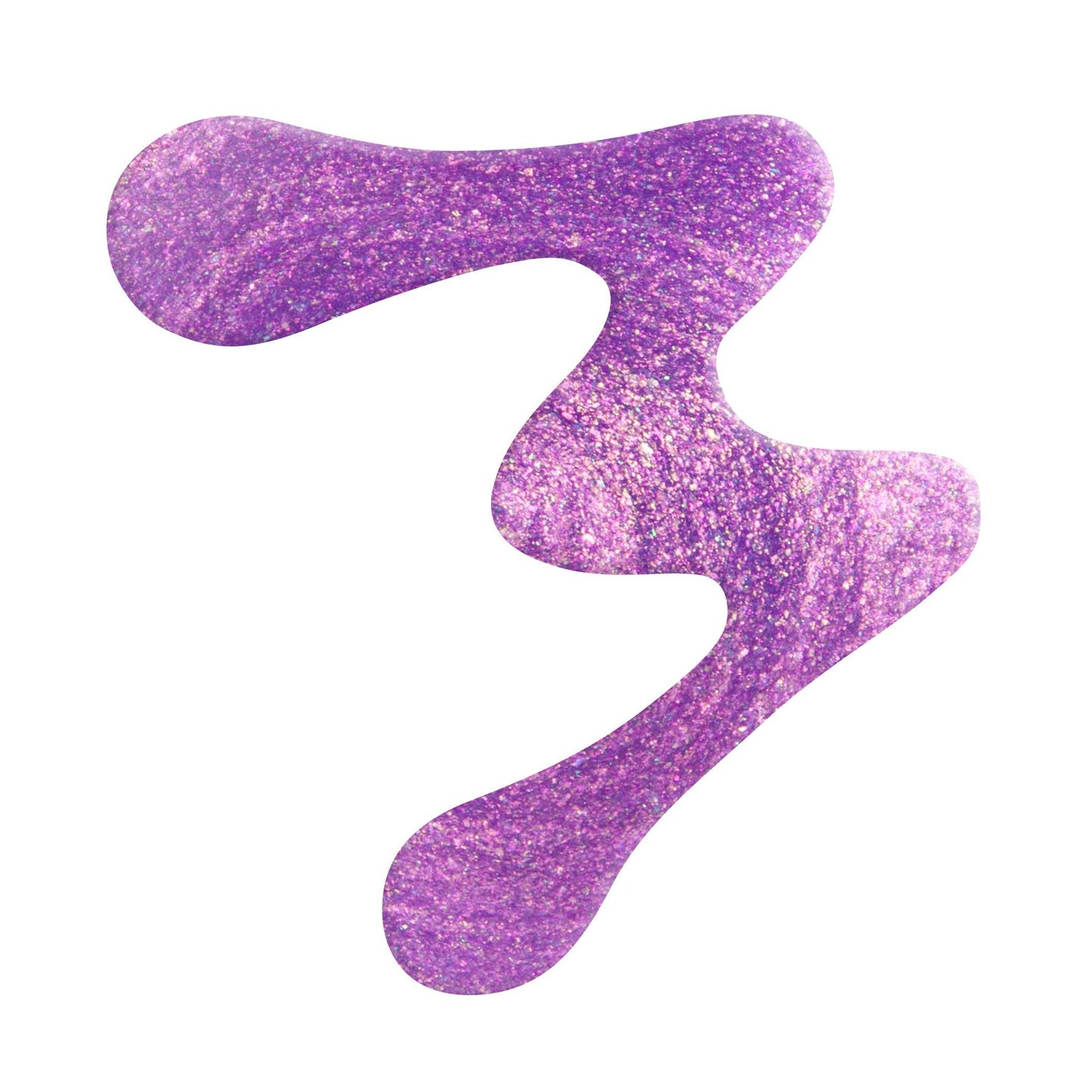 Breathable Halal Holographic Nail Polish - Purple Paradise - LE259 by LENA