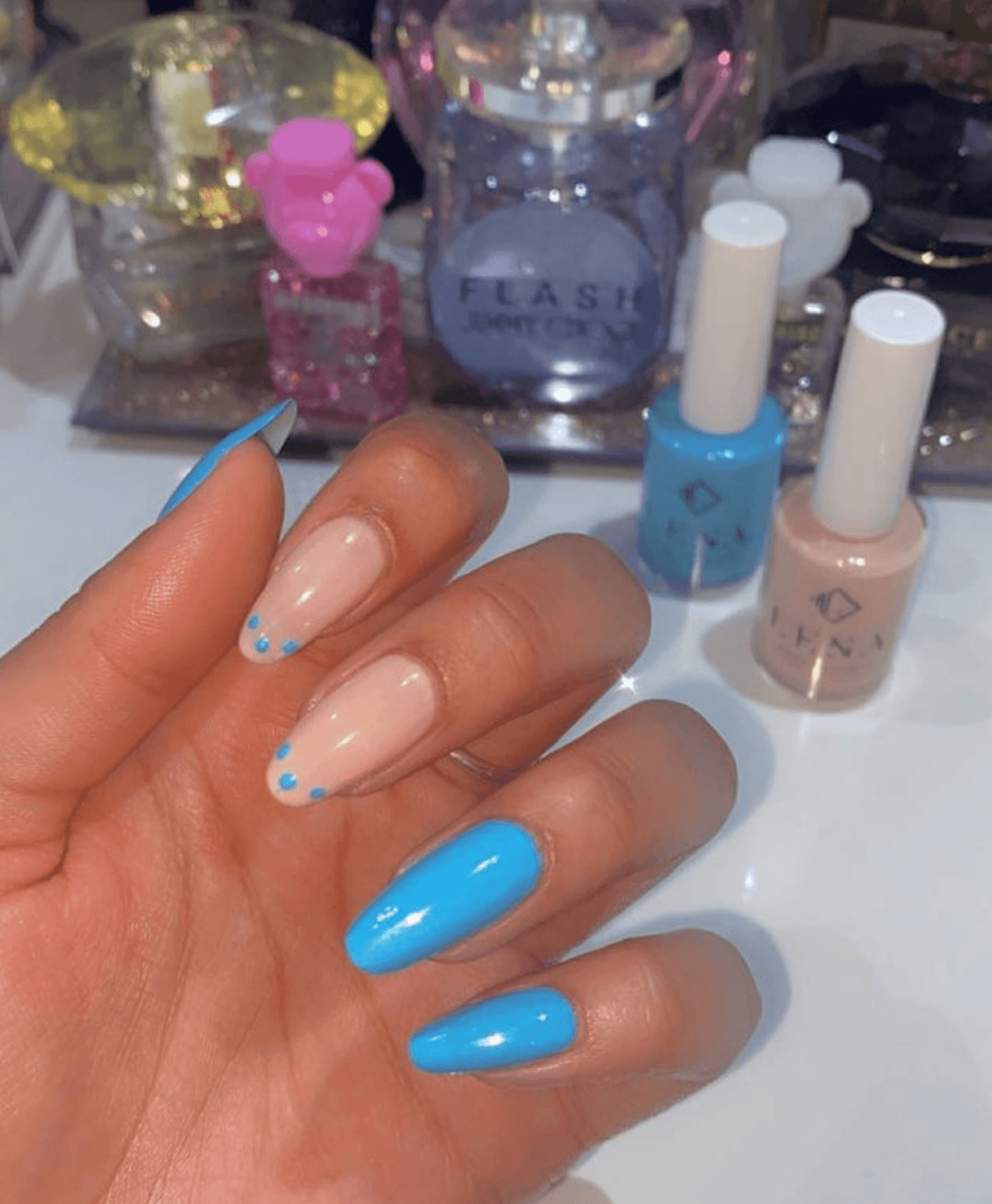 LENA - Breathable Halal Nail Polish - Azure Do - LE95