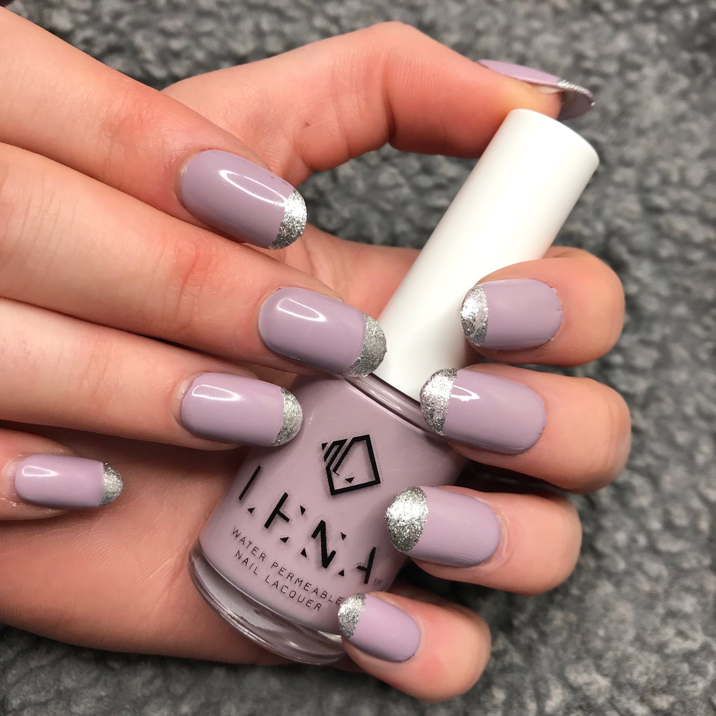 Breathable Halal Nail Polish - Lilac-quer - LE154 by LENA