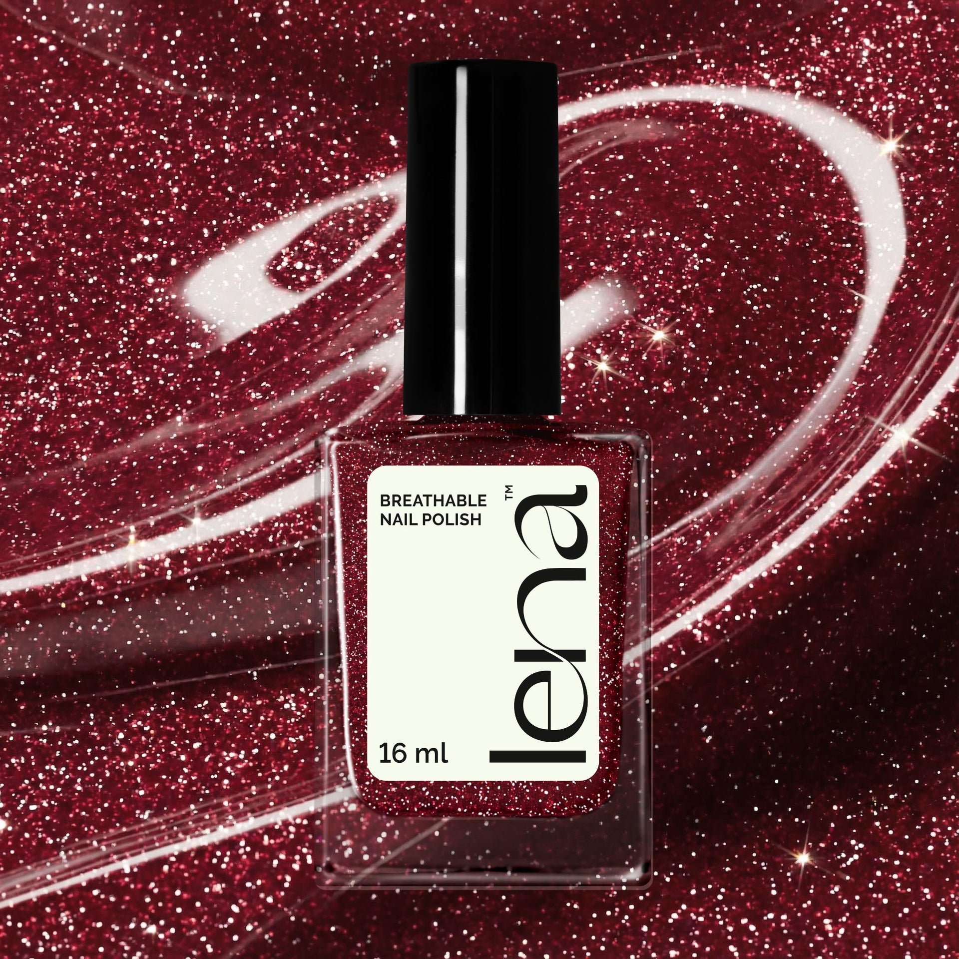Breathable & Water Permeable Halal Nail Polish – Flash Effect – Gujrati Glitter F2
