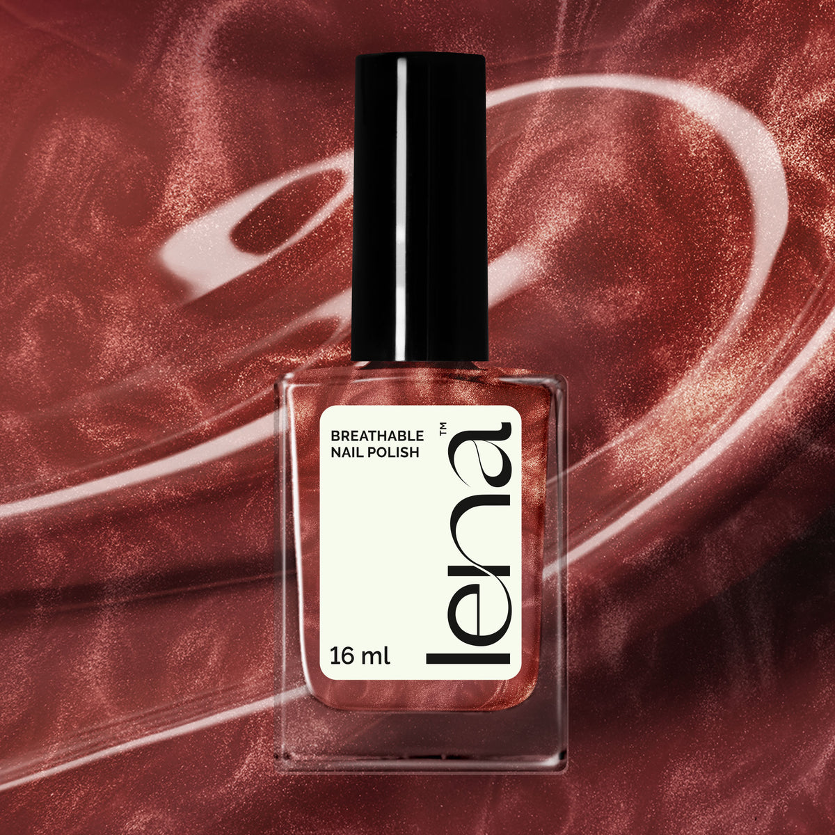 Breathable & Water Permeable Halal Holographic Nail Polish Shisha All Night LE254