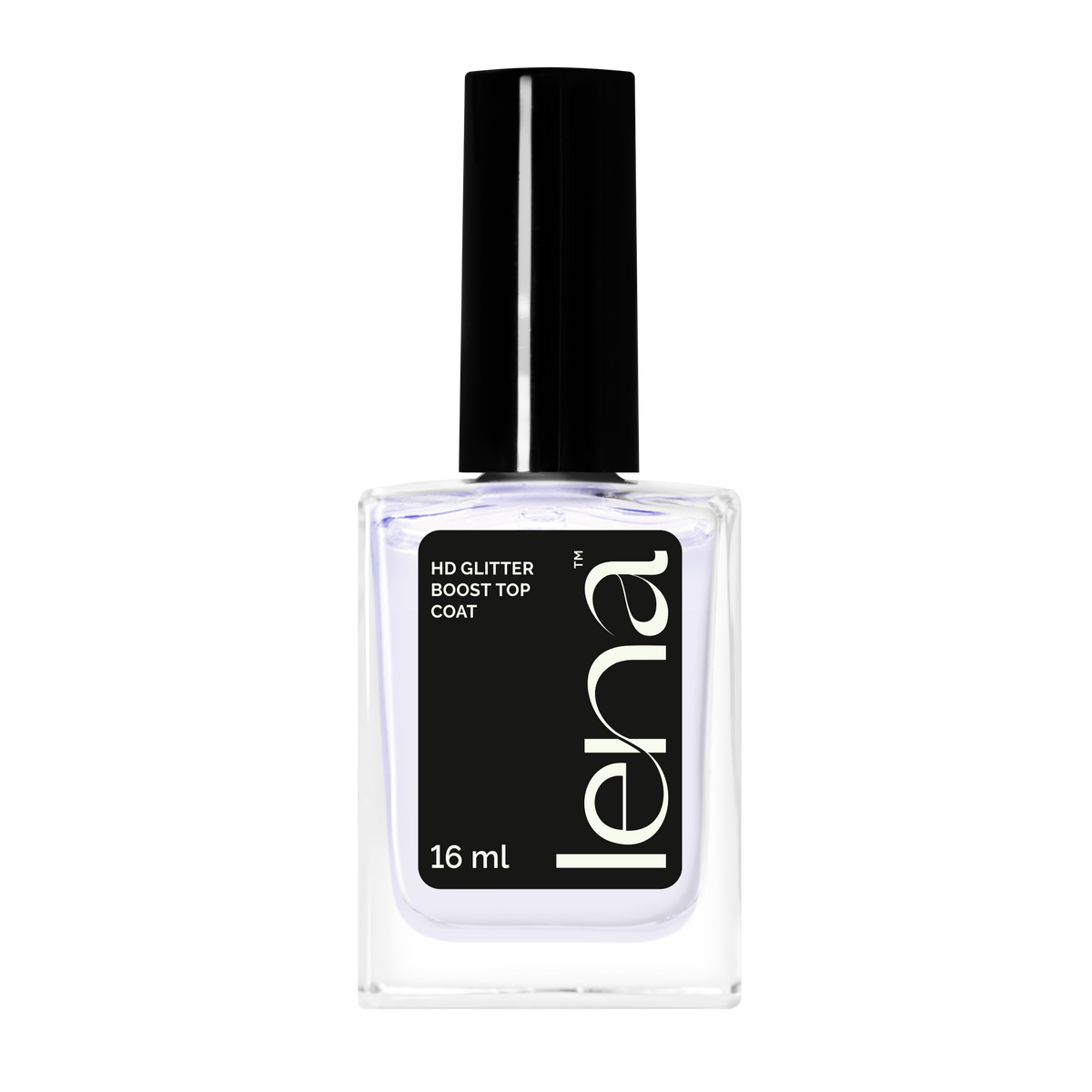 Breathable & Water Permeable Halal Nail Polish HD Glitter Boost Top Coat
