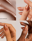 LENA Soap Nails – Breathable & Water-Permeable Halal Nail Polish- You Mocha Me Blush - SN15
