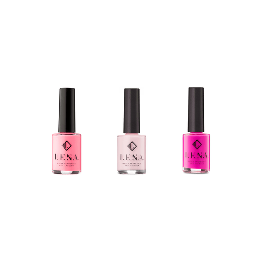 A Pink for Every Outfit Bundle - LENA NAIL POLISH DIRECT