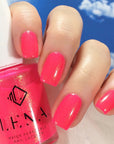 Breathable Halal Neon Nail Polish - Abu Dhabi Barbie - LE215 by LENA - LENA NAIL POLISH DIRECT