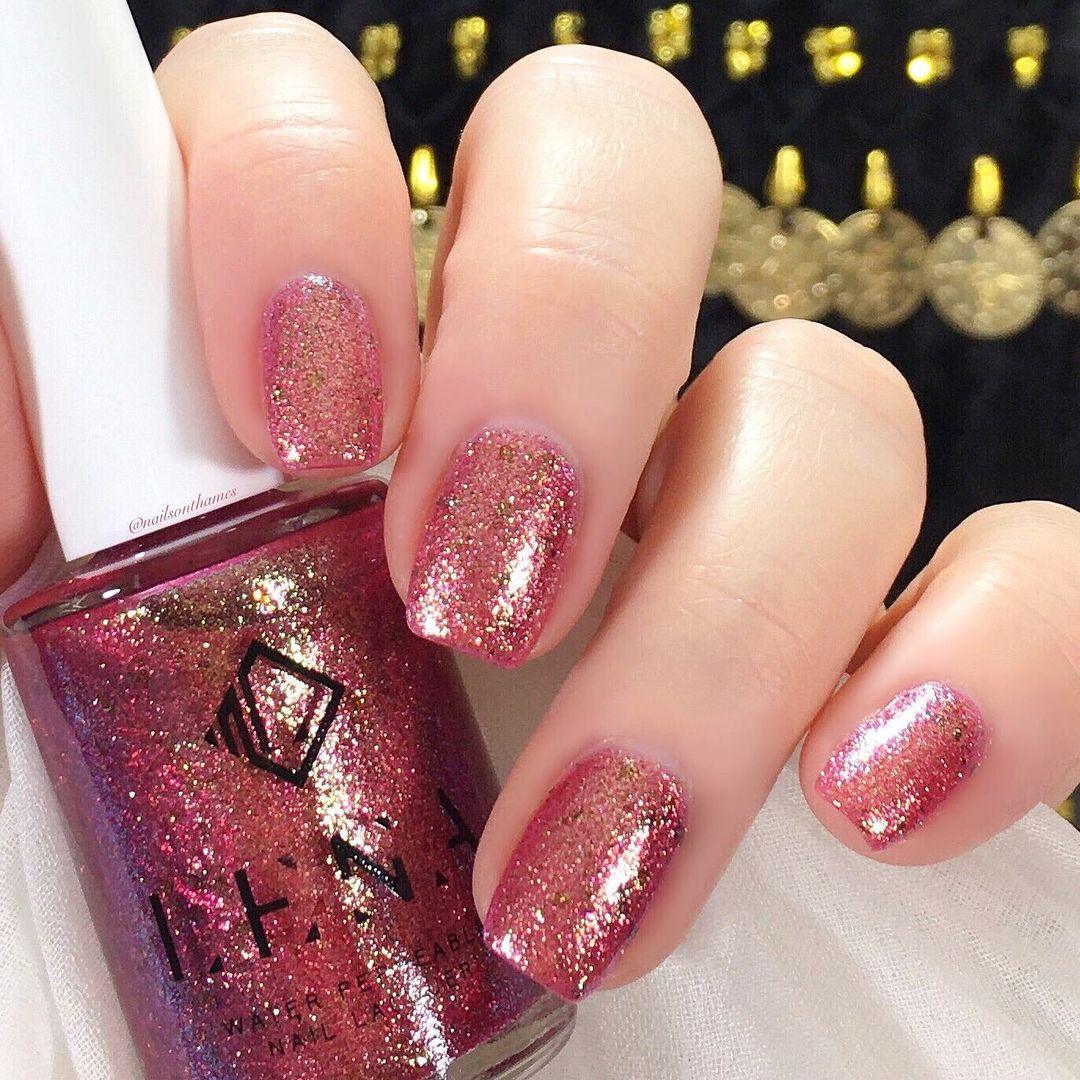 LENA - Water Permeable Nail Polish - Shimmering Sister - LE196