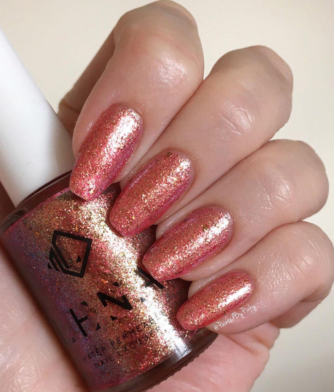 LENA - Water Permeable Nail Polish - Shimmering Sister - LE196