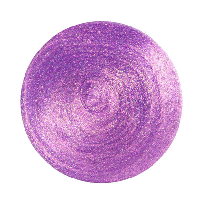 Breathable Halal Holographic Nail Polish - Purple Paradise - LE259 by LENA