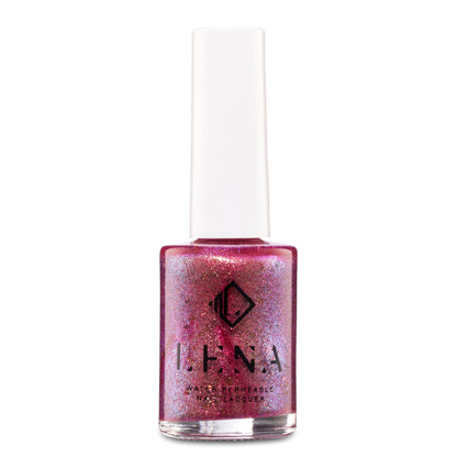 LENA - Water Permeable Nail Polish - Shimmering Sister - LE196