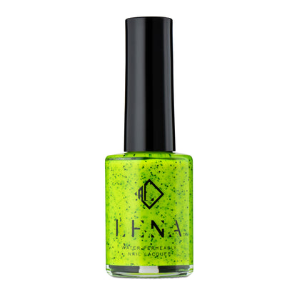 Speckled Pattern Breathable Halal Nail Polish - Ki-wi Go Out Tonight? - SE14