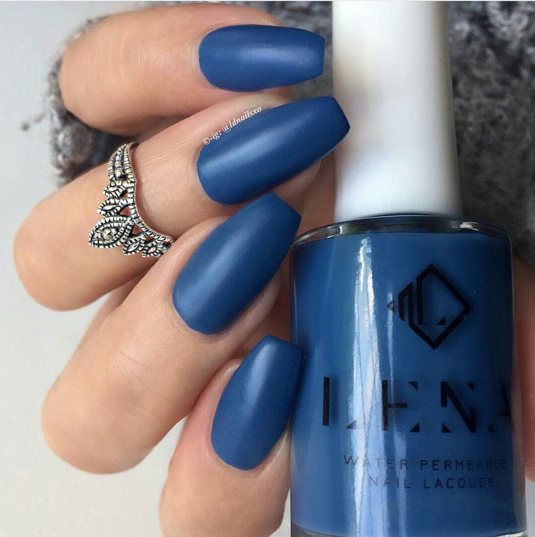 LENA - Matte Breathable Nail Polish - Desert Sky - LE70