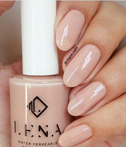 LENA - Breathable Halal Nail Polish - Flawless Make Up - LE90