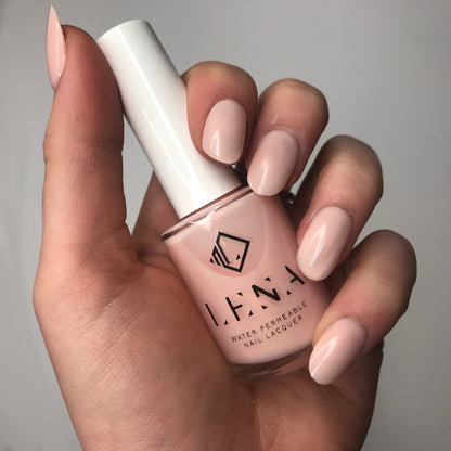 Breathable Halal Nail Polish - Oud & Nude - LE156 by LENA