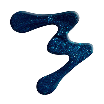 LENA - Breathable Halal Glitter Nail Polish - Glitter Jeans - LE247